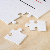 Abstract Geometric Modern Minimalist Lines Puzzle (Seite)