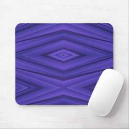 Abstract geometric mouse pad with a vivid purple  mousepad