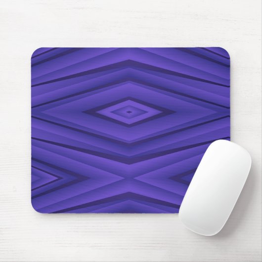 Abstract geometric mouse pad with a vivid purple  mousepad (Mit Mouse)