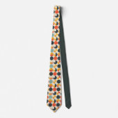 Abstract Geometric Multi-Color Custom Necktie Krawatte (Vorderseite)