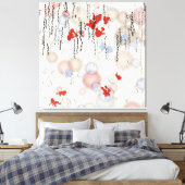 Abstract geometric painting  leinwanddruck (Insitu (Schlafzimmer))