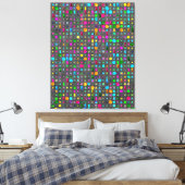 Abstract Geometric Pattern Canvas  Leinwanddruck (Insitu (Schlafzimmer))