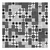 Abstract Geometric pattern Poster (Vorderseite)