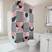 Abstract geometric pattern. Seamless modern print Duschvorhang (Beispiel)