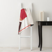 Abstract geometric pattern, silk scarf shawl desi sherpadecke (Beispiel)