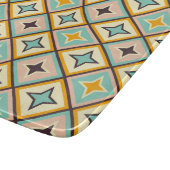 Abstract geometric pattern with diamond shapes schneidebrett (Ecke)