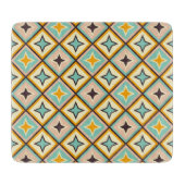 Abstract geometric pattern with diamond shapes schneidebrett (Vorderseite)