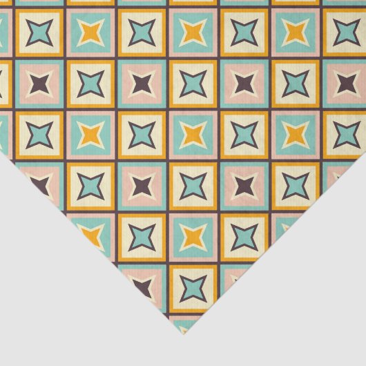 Abstract geometric pattern with diamond shapes seidenpapier (Ausschnitt)