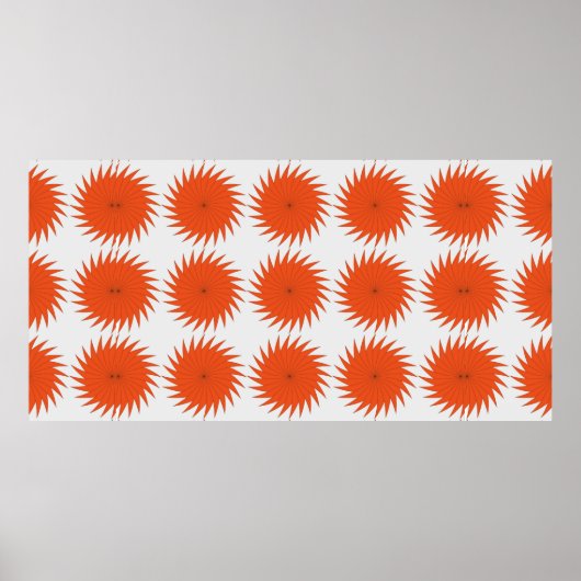 Abstract geometric pattern with stripes, lines. A Poster (Vorne)