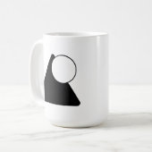 Abstract Geometric Shapes Kaffeetasse (Vorderseite Links)