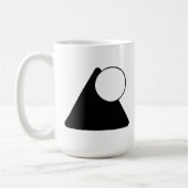 Abstract Geometric Shapes Kaffeetasse (Links)