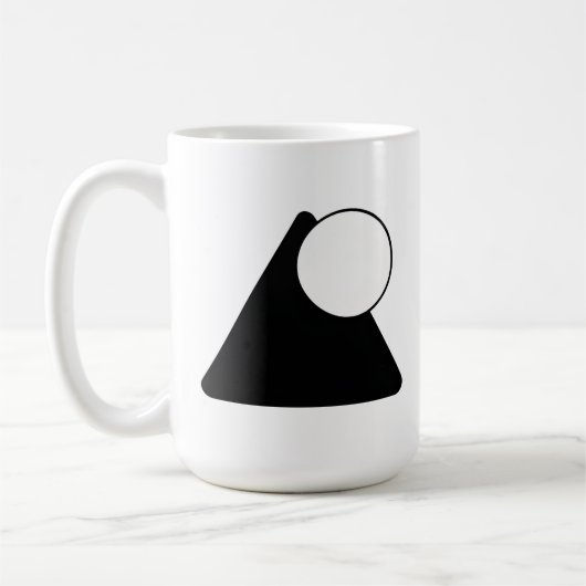 Abstract Geometric Shapes Kaffeetasse (Links)