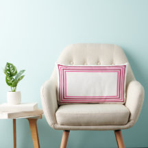 Abstract Geometrical Burgundy Red & Pink