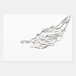 abstract geschenkpapier set