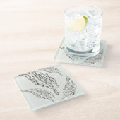 abstract glasuntersetzer (Schrägansicht)