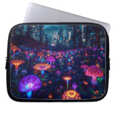 Abstract Glowfall Grove 10' Laptopschutzhülle (Vorderseite)