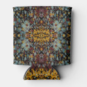 Abstract Graffiti Splatter Painting Art On Black Dosenkühler (Vorderseite)