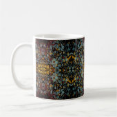 Abstract Graffiti Splatter Painting Art On Black  Kaffeetasse (Links)