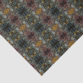 Abstract Graffiti Splatter Painting Art On Black Seidenpapier (Ausschnitt)