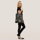 Abstract Graffiti Splatter Painting Art On Black  Tasche (Am Model)