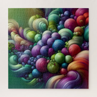 Abstract Grapes Puzzle