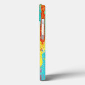 Abstract Green Colorful Case (Rückseite / Links)