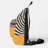 Abstract grunge aesthetic  minimal Monogram Crossbody Bag (Rechts)