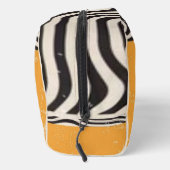 Abstract grunge aesthetic  minimal Monogram Waschbeutel (Rechts)