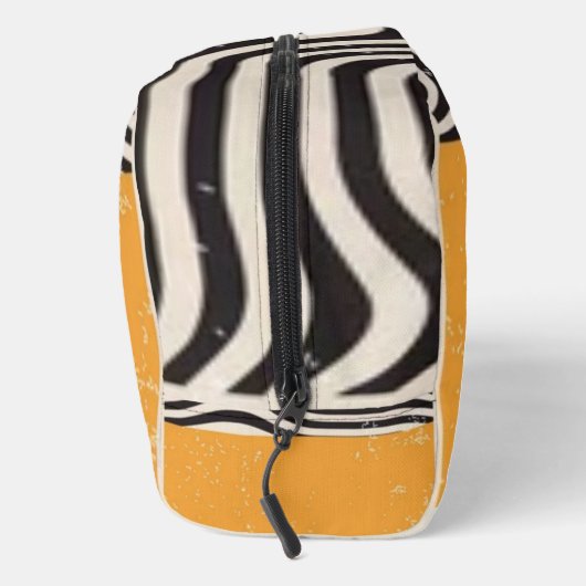 Abstract grunge aesthetic minimal Monogram Waschbeutel (Rechts)