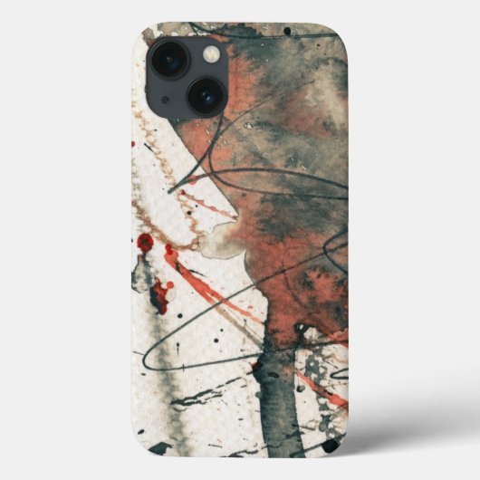Abstract grunge background, ink textur. 5 Case-Mate iPhone hülle (Rückseite)