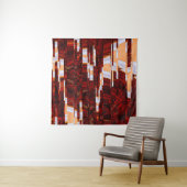 abstract grunge background with glitch effectabstr wandteppich (Beispiel)