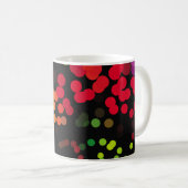 Abstract halftone background pattern. Geometric co Kaffeetasse (VorderseiteRechts)