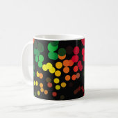 Abstract halftone background pattern. Geometric co Kaffeetasse (Vorderseite Links)
