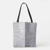 Abstract halftone pattern. Vintage halftone dots b Tasche (Rückseite)