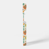 Abstract Hand-Drawn Boho Floral Pattern iPhone Hülle (Linke Seite)