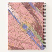 Abstract hand drawn illustration geometrical notizblock (Rückseite)