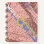 Abstract hand drawn illustration geometrical notizblock (Vorderseite)