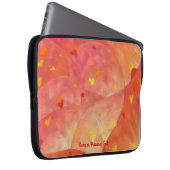Abstract Heart Art Personal Laptop Cover Sleeve (Vorne Rechts)