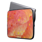 Abstract Heart Art Personal Laptop Cover Sleeve (Vorderseite Links)