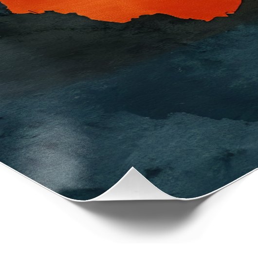 Abstract Heaven Poster (Ecke)