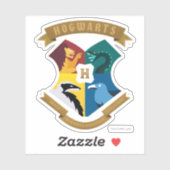 Abstract HOGWARTS™ Crest Aufkleber (Blatt)