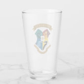 Abstract HOGWARTS™ Crest Glas (Rückseite)