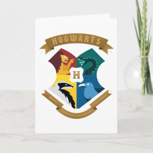 Abstract HOGWARTS™ Crest Karte