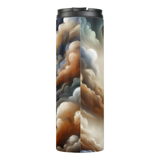 Abstract Horse Cloud Dreamscape Art Thermosbecher (Rückseite)