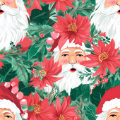 Abstract hot pink green watercolor preppy holiday fleecedecke