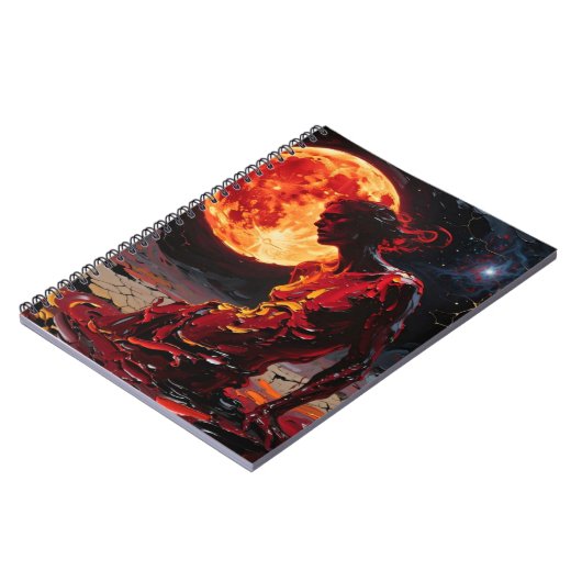 Abstract Human & Imaginary World Photo Notebook Notizblock (Linke Seite)