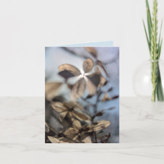 Abstract Hydrangea Karte