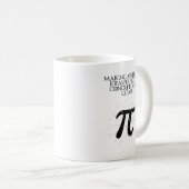 Abstract Ideas Perfectly Concrete Clear Math Kaffeetasse (VorderseiteRechts)