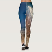 Abstract Intentional Camera Movement Night Light T Leggings (Rückseite)
