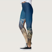 Abstract Intentional Camera Movement Night Light T Leggings (Links)